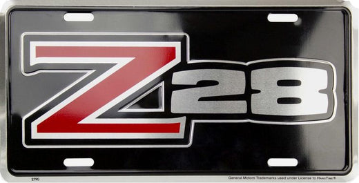 Signs 4 Fun Parody License Plate | Chevy Z28 Camaro | 12 x 6 Decorative License Plate | Decoration Plate for Vehicle/Wall | Man Cave Decorations | Made in The USA