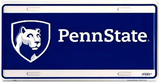Signs 4 Fun Parody License Plate | Penn State Blue | 12 x 6 Decorative License Plate | Decoration Plate for Vehicle/Wall | Man Cave Decorations | Made in the USA