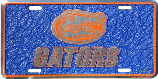 Signs 4 Fun Parody License Plate | FL Gators Mosaic | 12 x 6 Decorative License Plate | Decoration Plate for Vehicle/Wall | Man Cave Decorations | Made in the USA