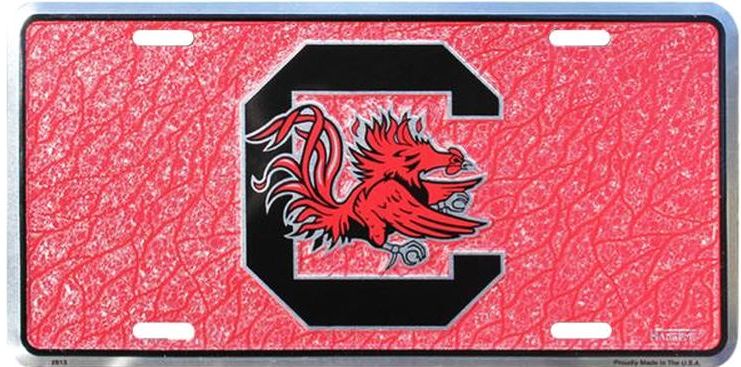 Signs 4 Fun Parody License Plate | SC Mosaic | 12 x 6 Decorative License Plate | Decoration Plate for Vehicle/Wall | Man Cave Decorations | Made in The USA