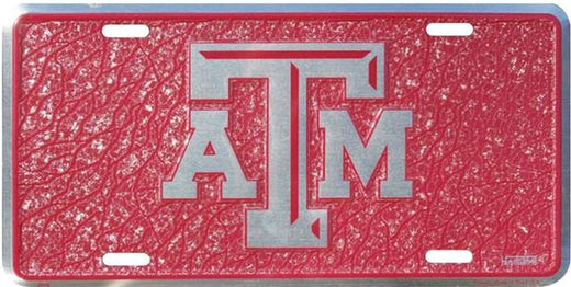 Signs 4 Fun Parody License Plate | TX A&M Mosaic | 12 x 6 Decorative License Plate | Decoration Plate for Vehicle/Wall | Man Cave Decorations | Made in The USA