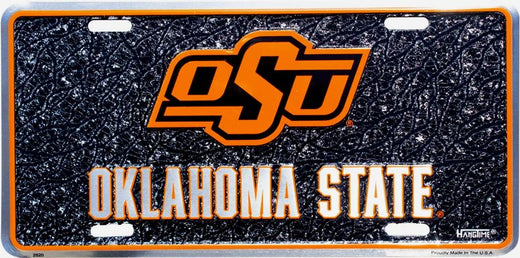 Signs 4 Fun Parody License Plate | OK State Mosaic | 12 x 6 Decorative License Plate | Decoration Plate for Vehicle/Wall | Man Cave Decorations | Made in the USA