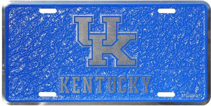 Signs 4 Fun Parody License Plate | KY Wildcats Mosaic | 12 x 6 Decorative License Plate | Decoration Plate for Vehicle/Wall | Man Cave Decorations | Made in The USA