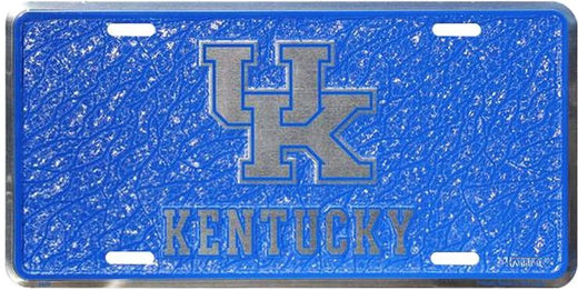 Signs 4 Fun Parody License Plate | KY Wildcats Mosaic | 12 x 6 Decorative License Plate | Decoration Plate for Vehicle/Wall | Man Cave Decorations | Made in The USA