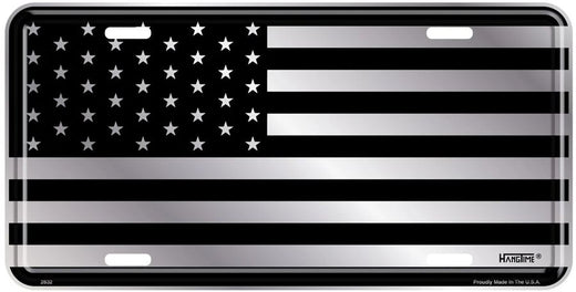 Signs 4 Fun Parody License Plate | Flag Stars and Stripes | 12 x 6 Decorative License Plate | Decoration Plate for Vehicle/Wall | Man Cave Decorations | Made in The USA