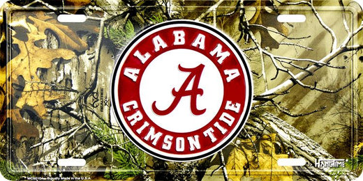 Signs 4 Fun SL50104 Alabama Realtree camo, License Plate
