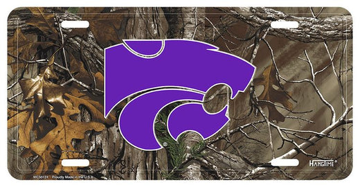 Signs 4 Fun Parody License Plate | Kansas State Realtree Camo | 12” x 6” Decorative License Plate | Decoration Plate for Vehicle/Wall | Man Cave Decorations | Made in The USA