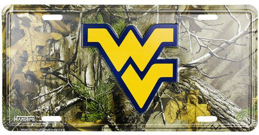 Signs 4 Fun Parody License Plate | West Virginia Realtree Camo | 12” x 6” Decorative License Plate | Decoration Plate for Vehicle/Wall | Man Cave Decorations | Made in The USA