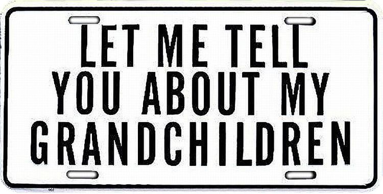 Signs 4 Fun Parody License Plate | Let Me Tell You | 12 x 6 Decorative License Plate | Decoration Plate for Vehicle/Wall | Man Cave Decorations | Made in The USA