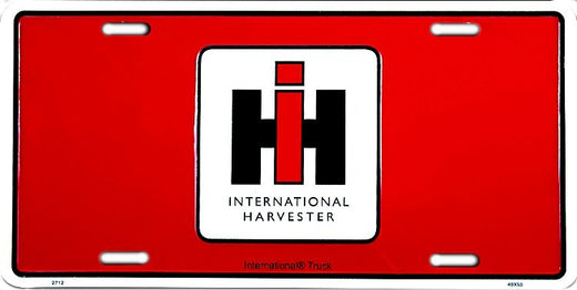 Signs 4 Fun Parody License Plate | Int l Harvester | 12 x 6 Decorative License Plate | Decoration Plate for Vehicle/Wall | Man Cave Decorations | Made in The USA