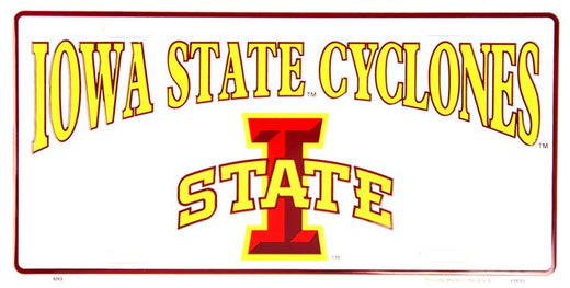 Signs 4 Fun Parody License Plate | Iowa State | 12 x 6 Decorative License Plate | Decoration Plate for Vehicle/Wall | Man Cave Decorations | Made in The USA
