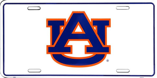 Signs 4 Fun Parody License Plate | Auburn Tigers AU | 12 x 6 Decorative License Plate | Decoration Plate for Vehicle/Wall | Man Cave Decorations | Made in The USA