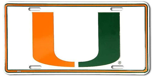 Signs 4 Fun Parody License Plate | Miami Univ. U | 12” x 6” Decorative License Plate | Decoration Plate for Vehicle/Wall | Man Cave Decorations | Made in The USA