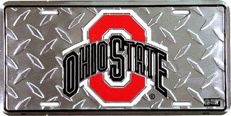Signs 4 Fun Parody License Plate | OH State Diamond | 12 x 6 Decorative License Plate | Decoration Plate for Vehicle/Wall | Man Cave Decorations | Made in The USA