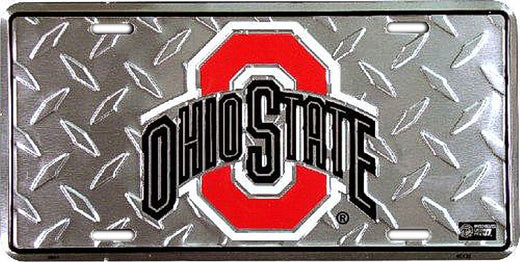 Signs 4 Fun Parody License Plate | OH State Diamond | 12 x 6 Decorative License Plate | Decoration Plate for Vehicle/Wall | Man Cave Decorations | Made in The USA