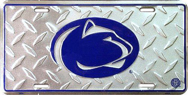 Signs 4 Fun Parody License Plate | Penn State Diamond | 12 x 6 Decorative License Plate | Decoration Plate for Vehicle/Wall | Man Cave Decorations | Made in The USA