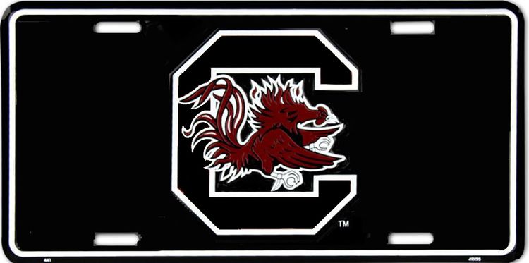 Signs 4 Fun Parody License Plate | SC Univ. | 12 x 6 Decorative License Plate | Decoration Plate for Vehicle/Wall | Man Cave Decorations | Made in The USA