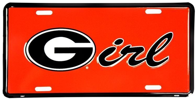 Signs 4 Fun Parody License Plate | Georgia Girl | 12 x 6 Decorative License Plate | Decoration Plate for Vehicle/Wall | Man Cave Decorations | Made in The USA