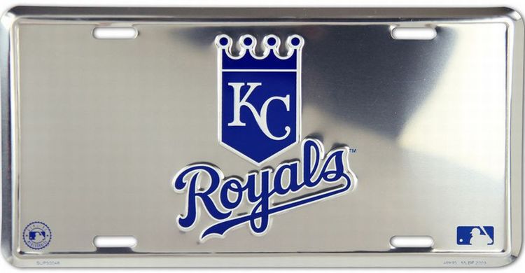 Signs 4 Fun Parody License Plate | KC Royals | 12” x 6” Decorative License Plate | Decoration Plate for Vehicle/Wall | Man Cave Decorations | Made in The USA