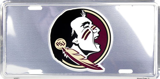Signs 4 Fun Parody License Plate | Florida State Seminoles Polished | 12 x 6 Decorative License Plate | Decoration Plate for Vehicle/Wall | Man Cave Decorations | Made in The USA