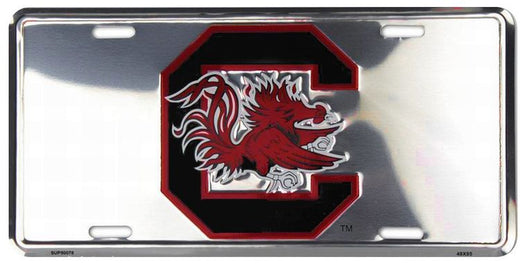 Signs 4 Fun Parody License Plate | SC University | 12 x 6 Decorative License Plate | Decoration Plate for Vehicle/Wall | Man Cave Decorations | Made in The USA