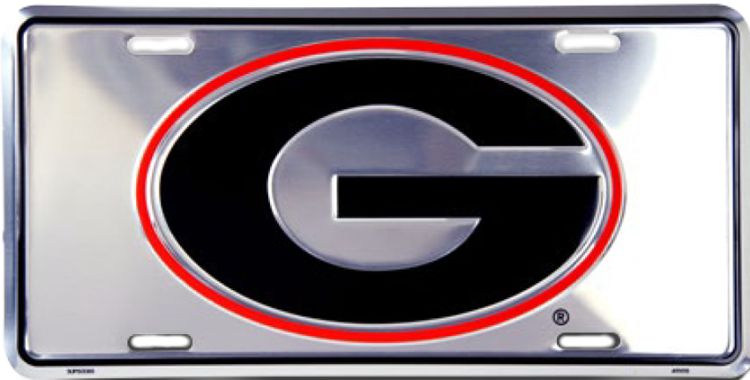 Signs 4 Fun Parody License Plate | Georgia Bulldogs Super Polished | 12 x 6 Decorative License Plate | Decoration Plate for Vehicle/Wall | Man Cave Decorations | Made in The USA