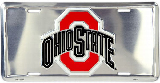 Signs 4 Fun Parody License Plate | OH State Super | 12 x 6 Decorative License Plate | Decoration Plate for Vehicle/Wall | Man Cave Decorations | Made in The USA