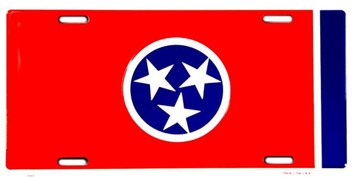 Signs 4 Fun Parody License Plate - Tenn State Flag - 12 x 6 Decorative License Plate Wall Decor - Decoration Plate Man Cave + Garage - Made in The USA