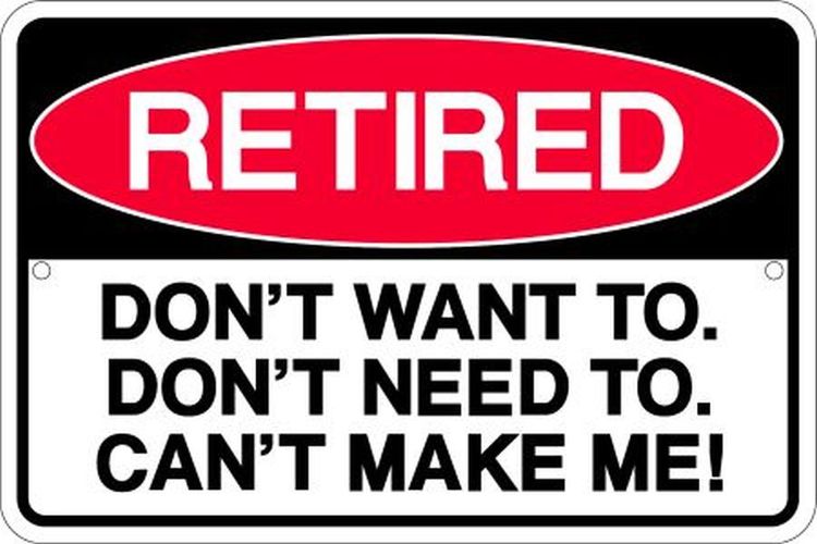 Signs 4 Fun Decorative Parking Sign | Retired | 8 x12 | Embossed Aluminum Sign | Made in the USA | SMR2