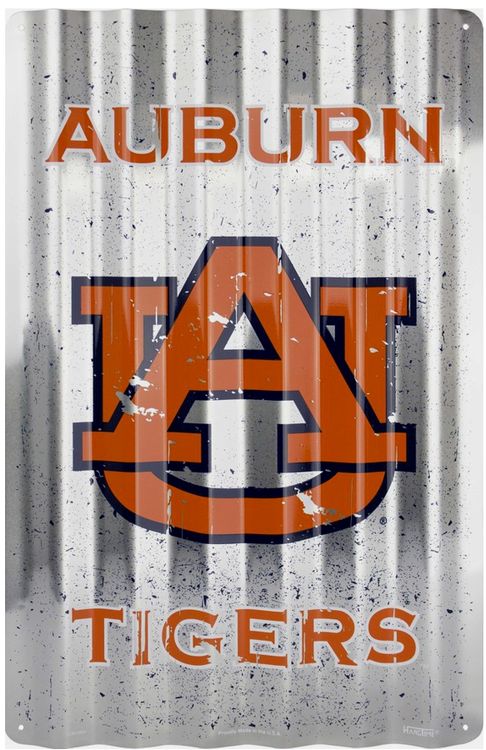 Signs 4 Fun SP32004 Auburn Corrugated Large Sign, Orange