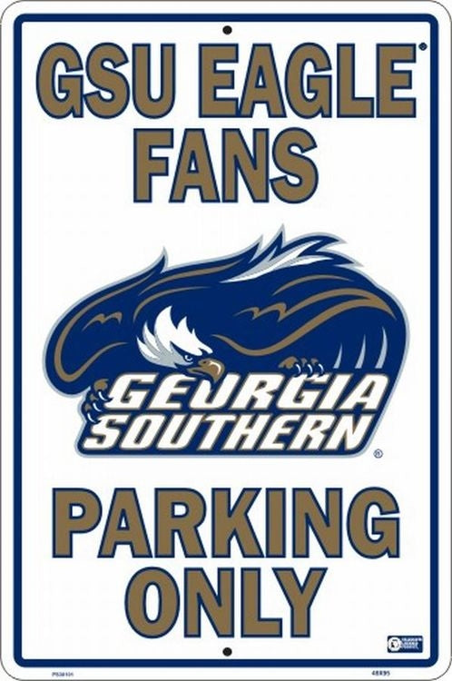 Signs 4 Fun SPCGAS GA Southern Univ Eagles, Large Parking Sign