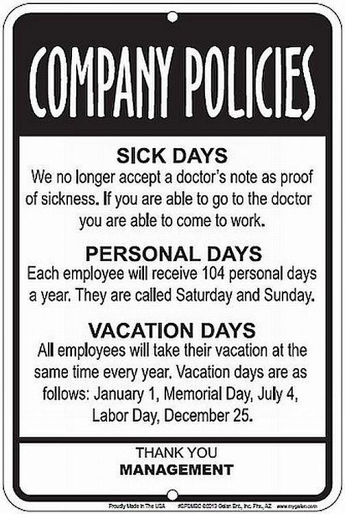Company Policies