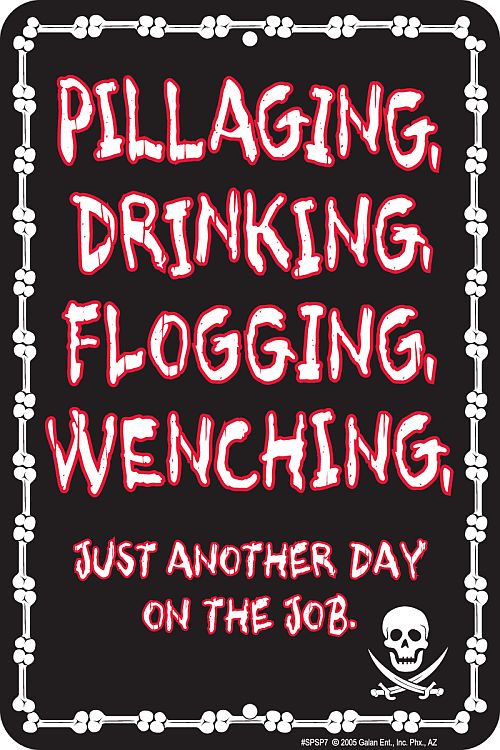 Signs 4 Fun Decorative Parking Sign | On The Job | 8 x 12 | Embossed Aluminum Sign | Made in the USA | SPSP7