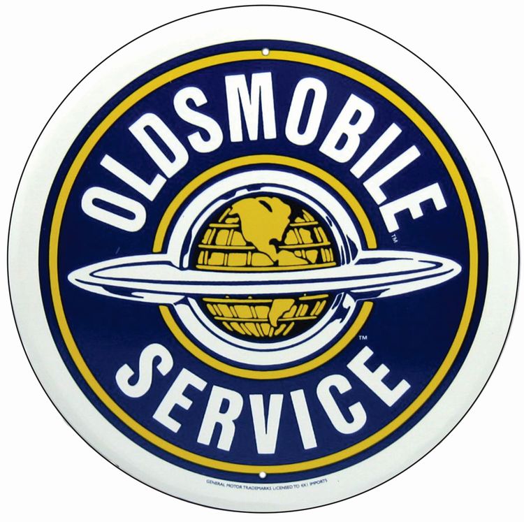 Oldsmobile Service Sign | 12”