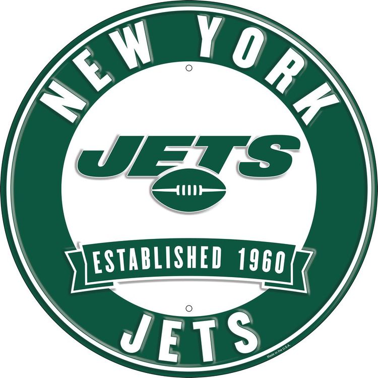Signs 4 Fun Round Sign | Jets | 12” Diameter | Embossed Aluminum Sign | Made in the USA