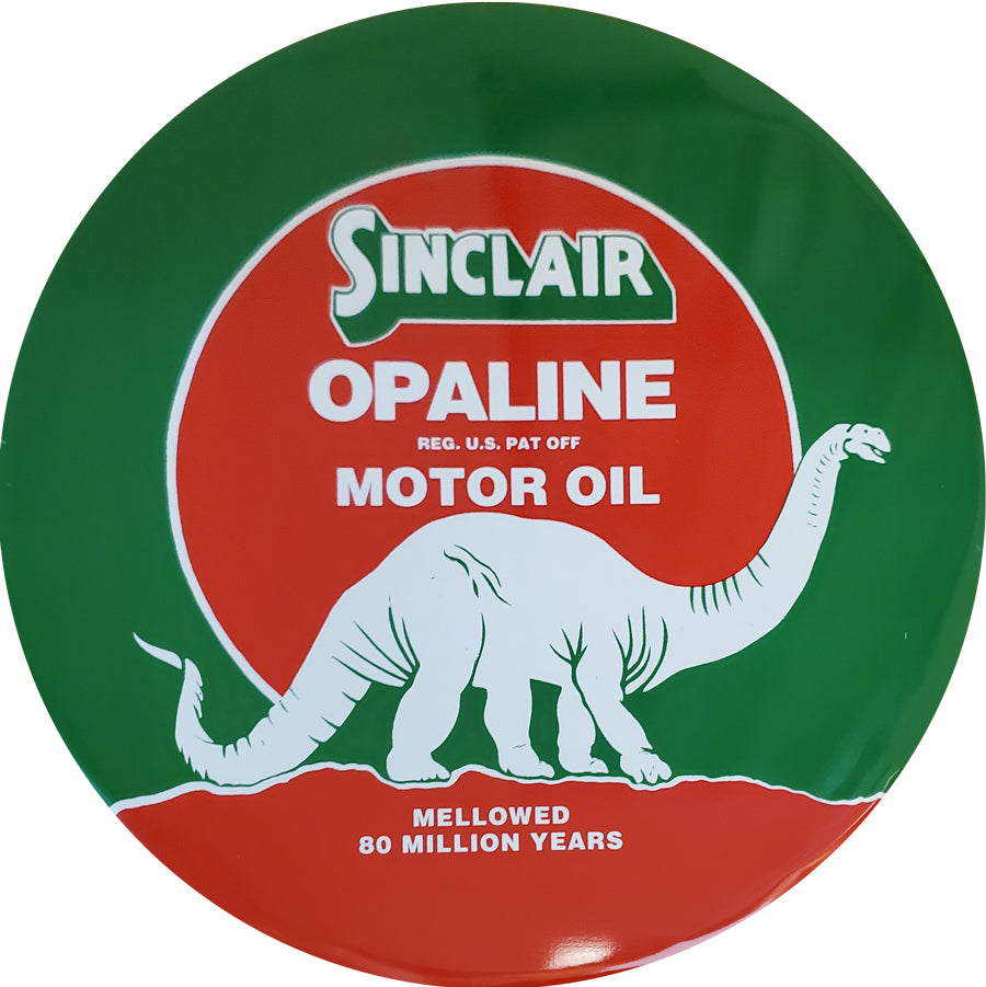 Signs 4 Fun SROSD Oil-Sinclair Round Sign, Green