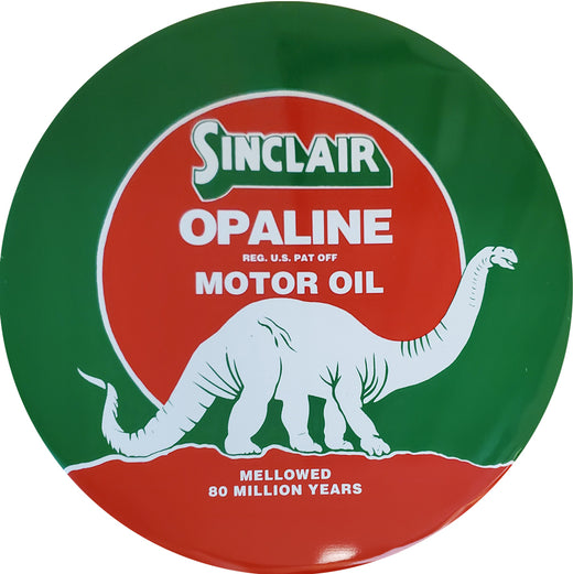 Signs 4 Fun SROSD Oil-Sinclair Round Sign, Green