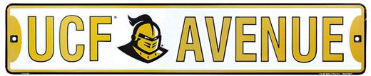 Signs 4 Fun Decorative Street Sign | UCF Knights | 24 x 5 | Embossed Aluminum Sign | Made in the USA | SS20066