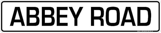 Signs 4 Fun Decorative Street Sign | Abbey Road | 24 x 5 | Embossed Aluminum Sign | Made in the USA | SSAR