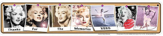 Signs 4 Fun Decorative Street Sign | Marilyn Memories | 24 x 5 | Embossed Aluminum Sign | Made in the USA | SSMM2