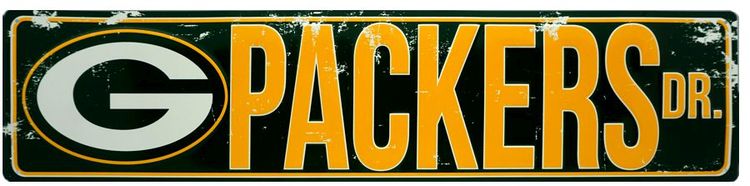 Signs 4 Fun SSNFL05 Green Bay Packers Street Sign