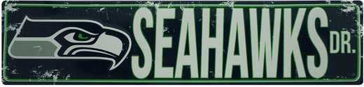 Signs 4 Fun SSNFL12 Seattle Seahawks Street Sign, Green