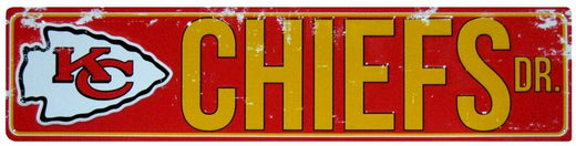 Signs 4 Fun SSNFL14 Kansas City Chiefs Street Sign, Red