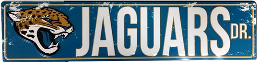 Signs 4 Fun SSNFL24 Jacksonville Jaguars Dr Street Sign, Blue