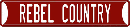 Signs 4 Fun SSRC Rebel Country, Street Sign