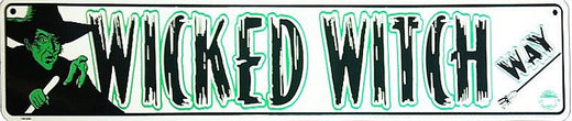 Signs 4 Fun Decorative Street Sign | Wicked Witch LF. Baum | 24 x 5 | Embossed Aluminum Sign | Made in the USA | SSYW2