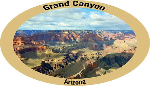 Signs 4 Fun STKAZ19 Arizona Grand Canyon Sticker, Green