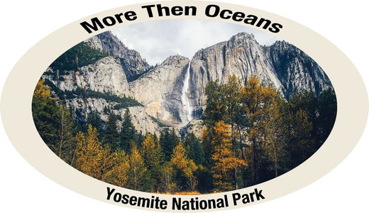 Signs 4 Fun STKCA14 CA Yosemite National Park Sticker, Grey