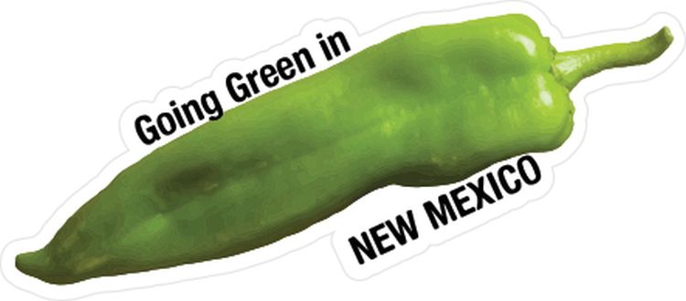 Signs 4 Fun STKNM16 NM Going Green Lg Sticker