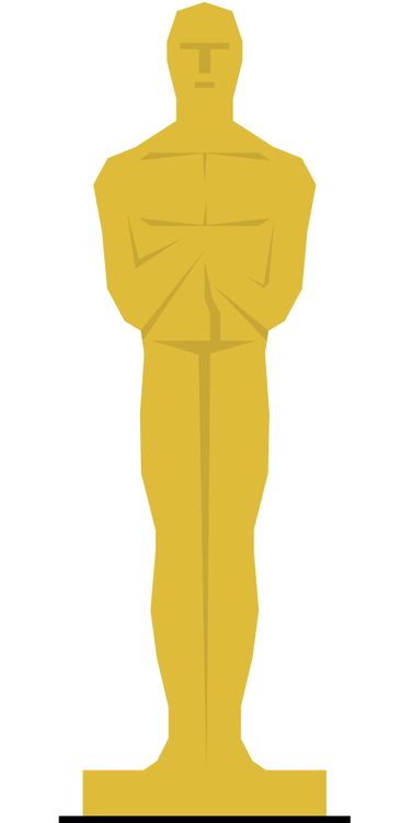Signs 4 Fun STSCA05 Oscar Award Sticker, Yellow